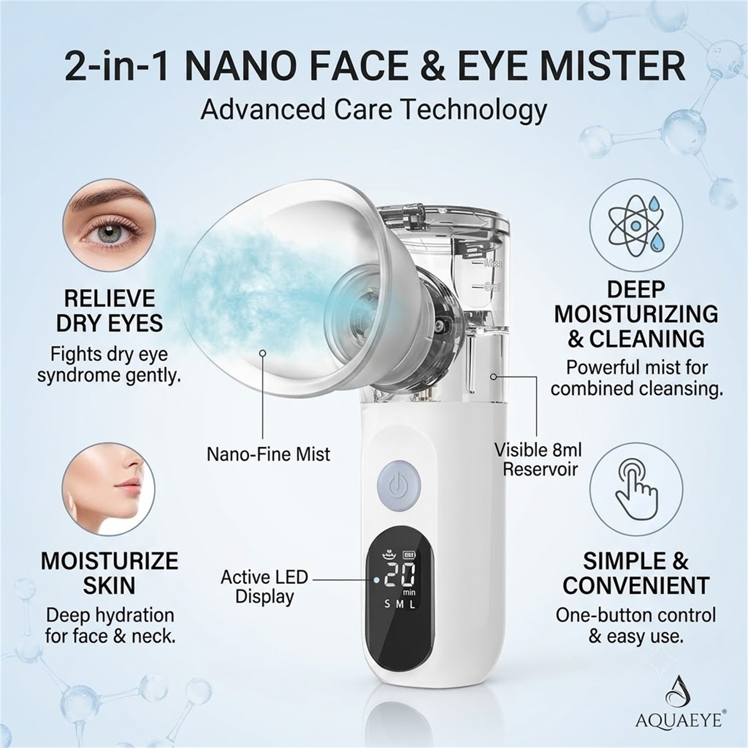 Mini Tragbarer Gesichtsdampfer – Facial Steamer Nano Bewertung und Preis