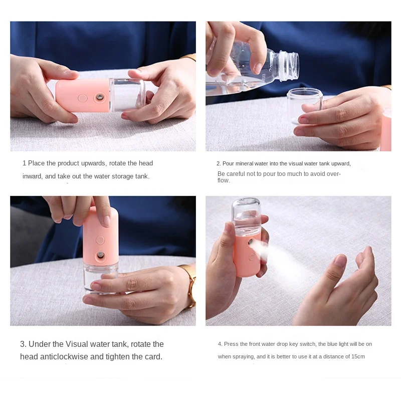 Tragbarer Mini-Luftbefeuchter, – Facial Steamer Nano Bewertung und Preis