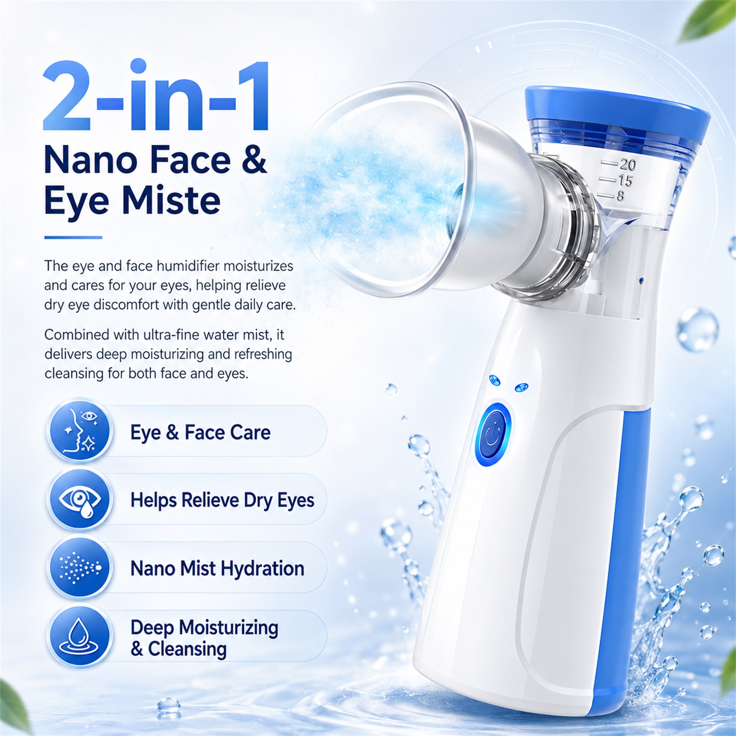 Tragbarer Gesichts-Nano-Zerstä – Facial Steamer Nano Bewertung und Preis