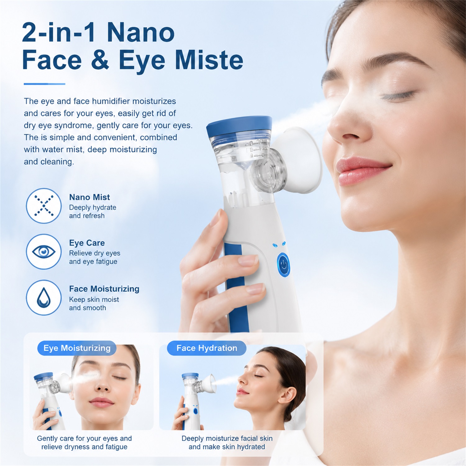 Tragbarer Gesichts-Nano-Zerstä – Facial Steamer Nano Bewertung und Preis